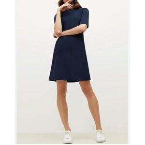 MM. LaFleur The Emily Square Neck Half Sleeve Dress Quiet Luxury Work Women's 2